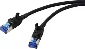 Renkforce RF-7116972 CAT 6a S/FTP tinklo kabelis, RJ45, 0,25 m, pilkas (RAL 7035)