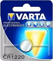 VARTA CR1220 ličio elementas 3V 35mAh 12,5x2,0mm (6220101401)
