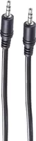 SHIVERPEAKS BS30812-0.5 3,5 mm stereo garso kabelis, 0,5 m, juodas