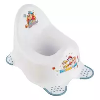 keeeper kids Coaster Adam Paw Patrol žaislų dėžė, balta su spalvotu raštu, 38 x 27 x 23,5 cm, sulankstoma iš audinio ir kartono, nuimamas dangtis, audinio rankenos, ~24 L