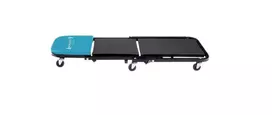 Hazet 195N-3 2-in-1 dirbtuvių čiuožynė ir taburetė, 150 kg apkrova, 1198 x 440 x 135 mm, mėlyna/juoda
