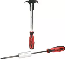 KS TOOLS 2 dalių veleno riebokšlių ištraukimo rinkinys 150.3610
