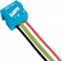 Hager TG029 2 tipo viršįtampių ribotuvas, 2 poliai, 230 V AC, 20 kA, DIN bėgelis