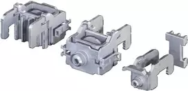 Rittal RiLine60 šynų jungties gnybtas SV 9677.460, 690 V AC, 160 A, 1,5-70 mm², varžtinė jungtis, pilkas, 3 vnt.