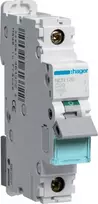 Hager NCN120 C kreivės 20 A vienpolis automatinis jungiklis, 1 modulis, 6 kA