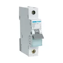 Hager MBN120 miniatiūrinis automatinis jungiklis, 1-polius, B20, 6 kA