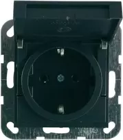 GIRA Schuko lizdo įdėklas System 55 antracito spalvos 045428