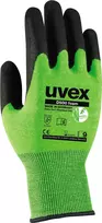 Uvex D500 putų apsauginės pirštinės nuo įpjovimų, 9 dydis (L), pilkos/antracito 6060409