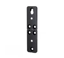 B-TECH SYSTEM X bėgių tvirtinimo laikiklis BT8390 - 5 mm nuo sienos, juodas