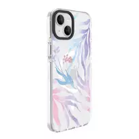 Evelatus Apple iPhone 15 PC+TPU dėklas su MagSafe - gėlių raštas