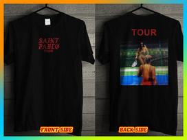 New Kanye West Saint Pablo Tour Merch Kim Kard american funny t shirt SIZE S-5XL Unisex T-Shirt S black