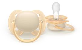 Philips Avent Ultra Soft žindukas 0-6 mėn., 2 vnt., neutralių spalvų