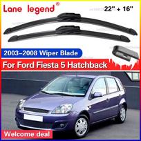 For Ford Fiesta 5 Hatchback 2003-2008 Front Windshield Wiper Blades 2pcs Windscreen Window Accessories 2004 2005 2006 2007 Ford Fiesta gray