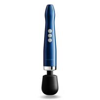 Doxy 2.0 Die Cast Compact Cordless Wand Massager Metal Blue