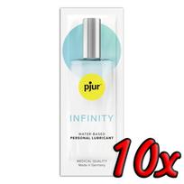 Pjur INFINITY Water-Based Personal Lubricant 2ml 10 pack