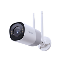 8 Megapikselių 4K raiškos lauko/vidaus WiFi cilindrinė kamera REOLINK PR-WCB8MZ, 5x optinis artinimas, AI žmonių ir automobilių aptikimas, MicroSD, spalvotas naktinis matymas