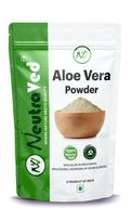 Neutraved Organic Aloe Vera Powder For Hair, Face, And Skin - 100% Pure And Natural - 200G green