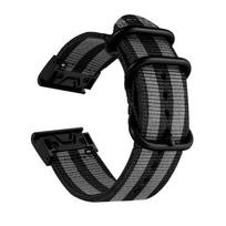 Replacement Strap for Garmin Fenix 8/7X/6X Pro/5X/5X Plus/3 HR/Tactix Charlie 22/26mm Braided Nylon, Quick-Release 26mm juoda