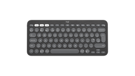 Logitech Pebble Keys 2 K380s Bluetooth klaviatūra, UK QWERTY, grafito spalvos (920-011843)