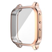 TPU Electroplated Case Cover Protective For Garmin Venu SQ  Garmin Venu SQ Music Bumper Screen Protector For Venu SQ auksas