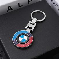 Automobilio logotipas Nerūdijančio plieno raktų pakabukas Kuprinės Mažas pakabukas Automobilio raktų žiedas Aksesuarai BMW M X1 X2 X3 X5 X6 E46 E39 E90 E36 E60 mksh39 black
