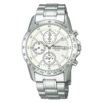 Seiko Selection SBTQ039 Vyriškas kvarcinis chronografo laikrodis, baltas ciferblatas white