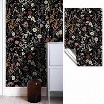 Self Adhesive Peel and Stick Wallpaper Waterproof PVC Bedroom Wall Stickers  Home Decoration 09 gray