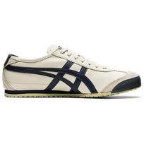 Onitsuka Tiger Mexico 66 Outdoor Slip Resistant Low top Casual Shoes Unisex Beige Navy Blue DL408-1659 39.5 beige