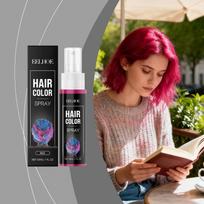 6Colors Hair Color Spray Instant Hair Color Hair Styling Product Temporary Hair Dry Color Fashion Beauty Makeup For CosplayParty oranžinė