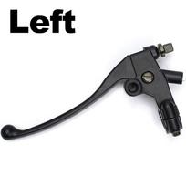 Fireyouracing Universal 22mm Handlebar Line Clutch Motorcycle Brake Clutch Pump Levers Hydraulic Master Cylinder Left Line Clutch gray