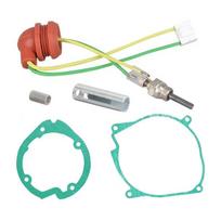 5pcs Air Diesel Heater 12V Ceramic Glow Plug Burner Blower Gasket Strainer For Chinese Air Diesel Heater 5KW Car Truck VAN 5pcs kit