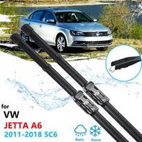 Automobilio valytuvo šepetėlis Volkswagen VW Jetta A6 5C6 Mk6 6 2011~2018 Priekinio stiklo valytuvai Automobilio priedai 2012 2013 black
