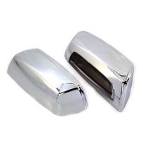 1 Pair Full Chrome Direct Paste Car Rearview Mirror Cover Caps For Chevrolet Impala 2014- Car Styling Decoration 1 Pair white
