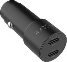 Fixed Dual USB-C Car Charger, 65W, PD 3.0