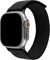 Fixed | Sporty Strap for Apple Watch Ultra 49mm | 160-210 mm | Black | Nylon