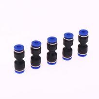 5/10 vnt. Bambu Lab X1C X1 P1P P1S 3D spausdintuvui PTFE vamzdelis 1,75 mm filamentui ekstruderis Bambulab Ams pneumatinė jungtis 5PCS black