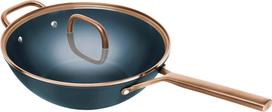 Zwilling MILANO Wok z pokrywką 30 cm niebieski