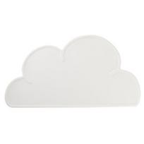Cloud Shape Children Place Mat Easy Cleaning Waterproof Silicone Plates Pad Heat Insulation Non-Slip Kids Plate Mat 48 x 27 cm balta