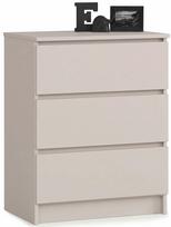 Komoda Akord K60 3SZ CLP PK, kašmyro sp., 77 cm x 60 cm x 40 cm