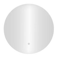 Veidrodis ModernHome VKM-ECO-3-60, su apšvietimu, kabinamas, 60 cm x 60 cm