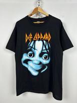 Vintage Def Leppard Adrenalize Big Face Black Size L-XL Unisex T-Shirt L white