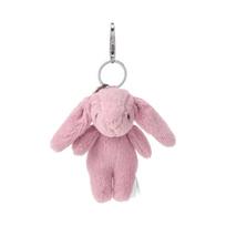 Jellycat Bashful Bunny Bag Charm Tulip ONE SIZE rožinė