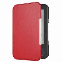 Shockproof Folio Cover Anti-fall Protective Shell E-Reader Case for Kindle 3 Keyboard D00901 raudona