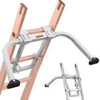 VEVOR Laiptų stabilizatorius, tvirtas plieninis laiptų stogo kabliukas, laiptų stabilizatorius su išskleidžiamu kampu/sienos prailginimo priedu 84.5 x 37.5 x 40.5 cm