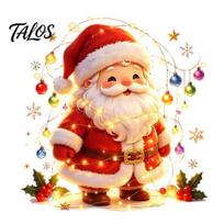Easy Apply Glass Clings Santa Snowman Christmas Static Window Clings, Reusable Stickers, Door Decorations Colorful Holiday Home Shop Stickers A beige
