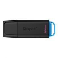 USB atmintinė Kingston DataTraveler Exodia 128GB USB 3.2 Gen 1 Type-A juoda mėlyna