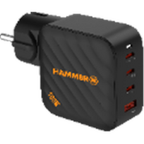 Įkroviklis Hammer RapidCharge AKC001485 100 W juodas