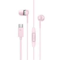 Ausinės Sennheiser CX 80U laidinės USB-C su mikrofonu Sakura