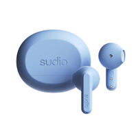 Ausinės Sudio A3 belaidės Bluetooth su mikrofonu mėlynos