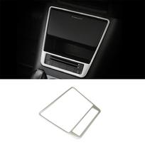 ABS Matte For Tiguan 2009 to 2015 Car Central Control Panel Frame decoration cover trim auto accessories styling black